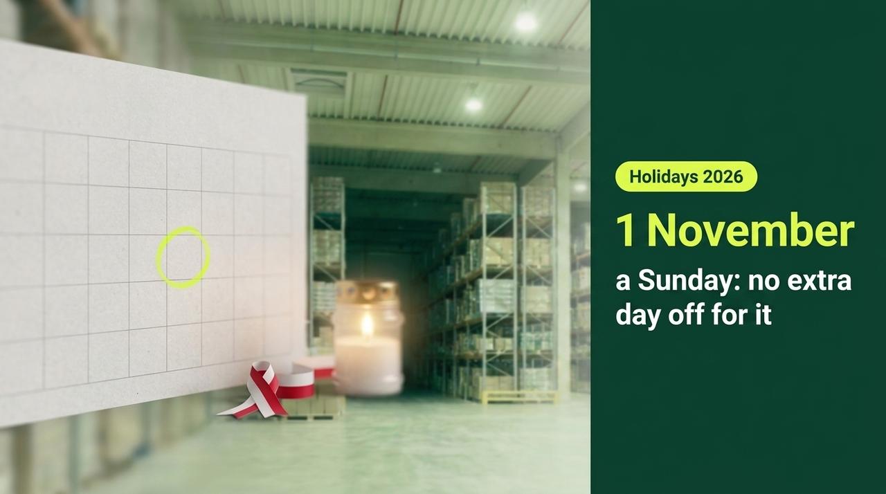 1 November 2026 is a Sunday: is 2 November a day off in Poland, and what about 11 November