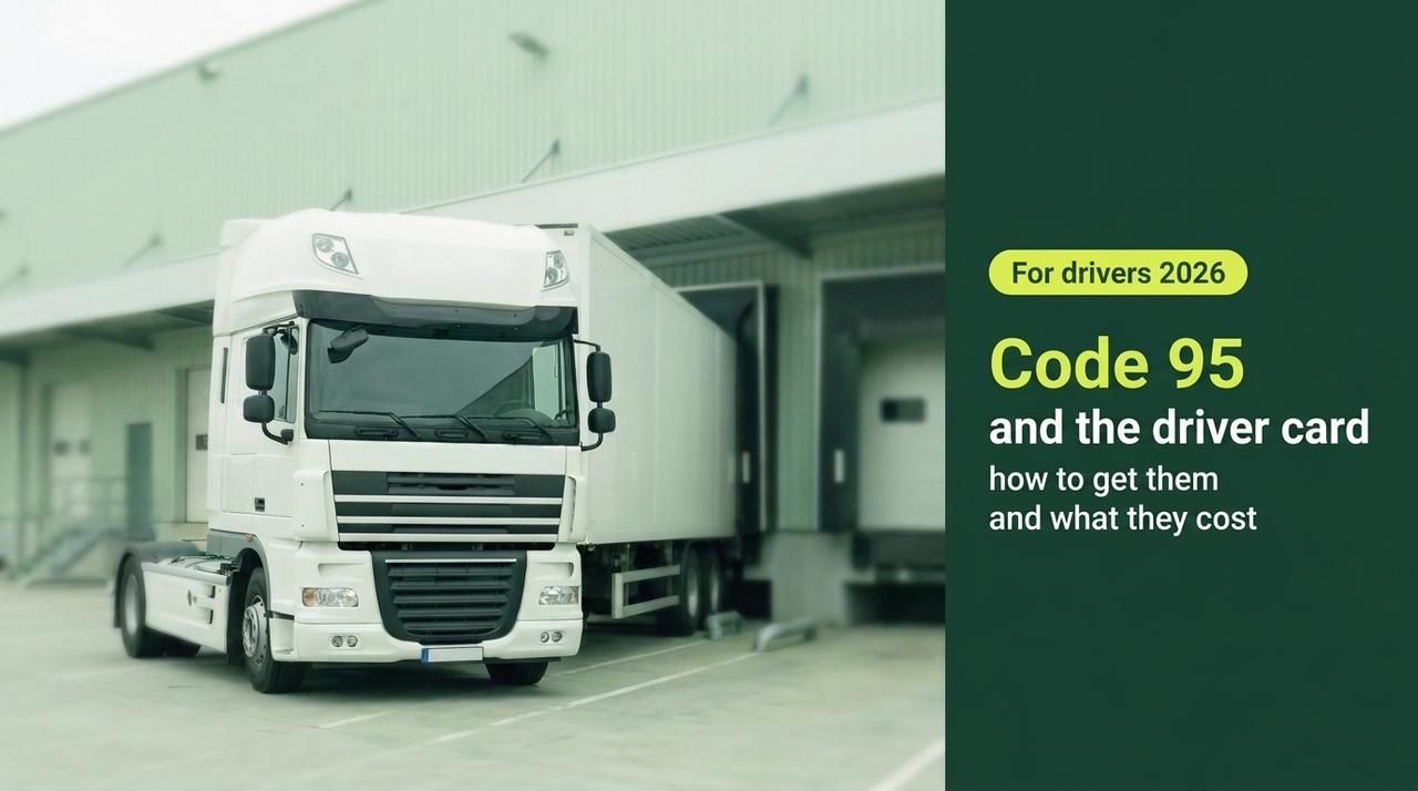 Code 95 and the driver card in Poland in 2026: how to get them and what they cost