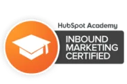 HubSpot Inbound Marketing Certified badge