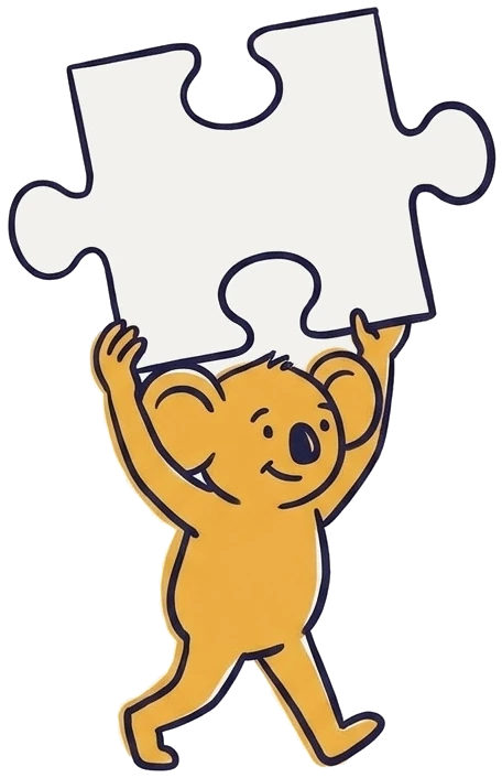 The booking agent carrying a puzzle piece