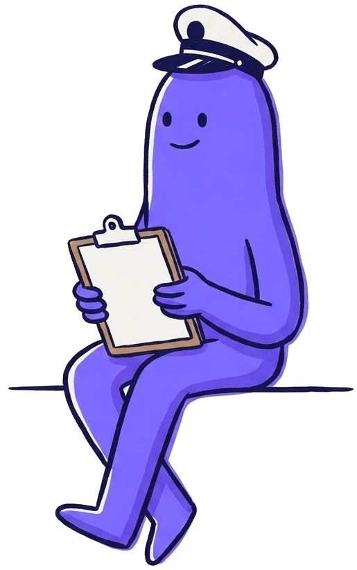 The AI CMO sitting with a clipboard, waiting