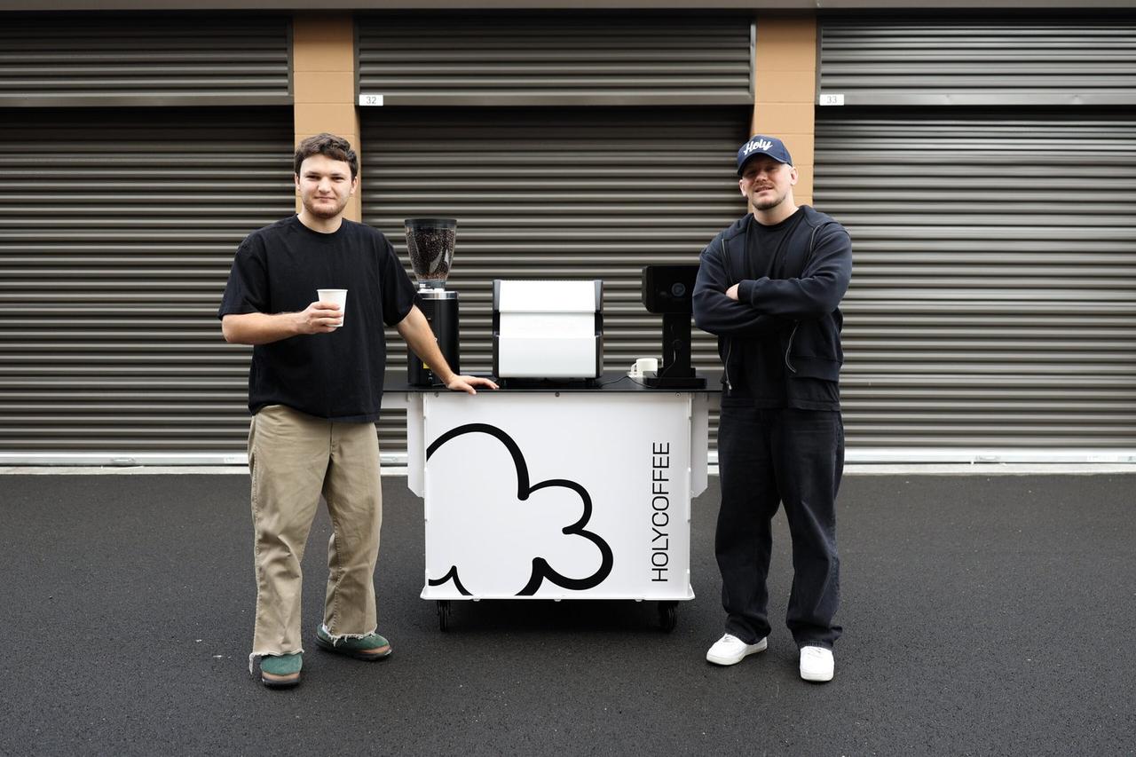 Holy Coffee service counter