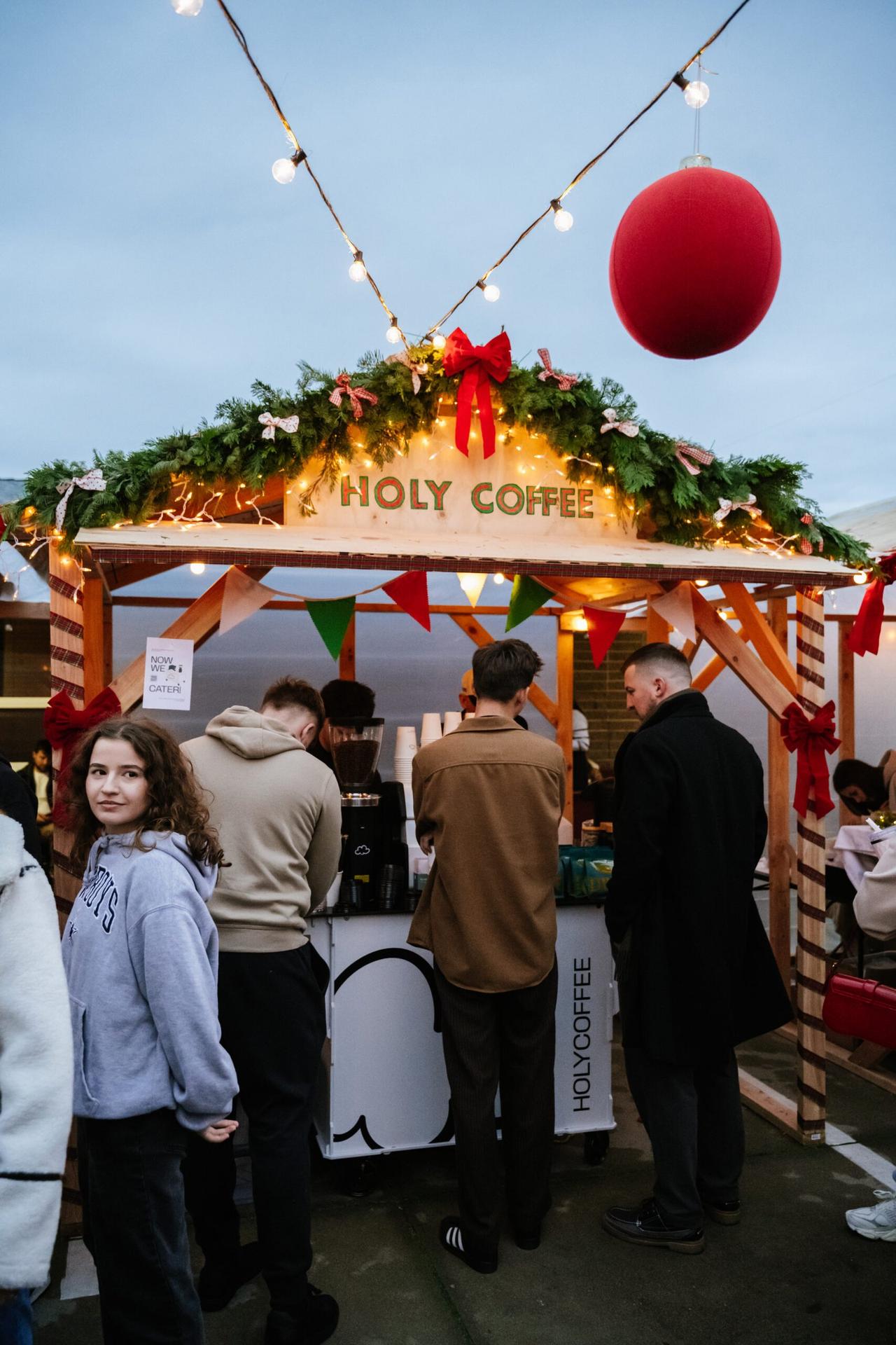 Holy Coffee pop-up event